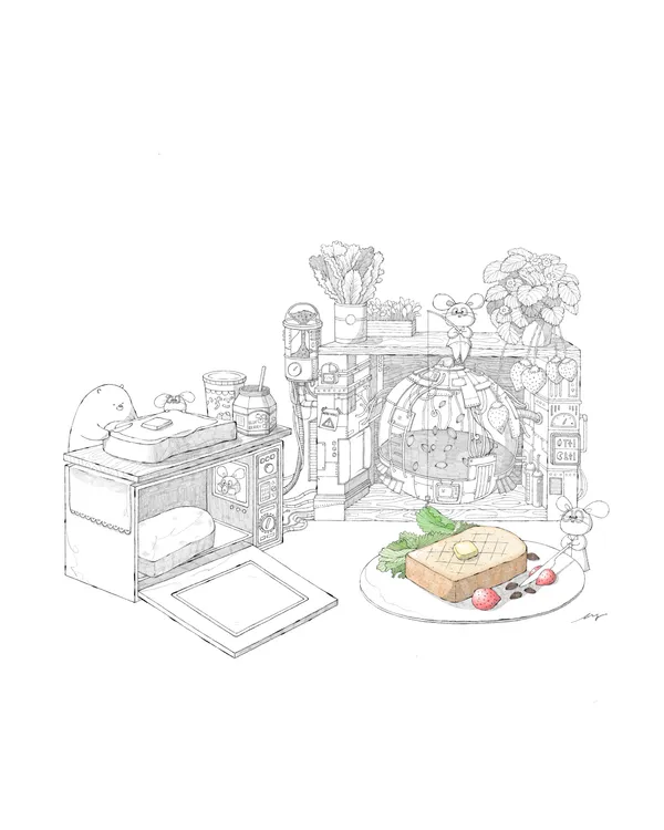 朝ごパン